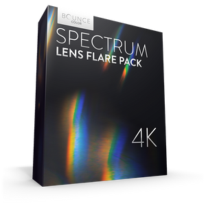 SPECTRUM Lens Flares 4K Lens Flares Bounce Color 