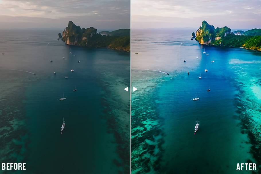 Drone Lightroom Presets by Presetsh Lightroom Presets Presetsh 