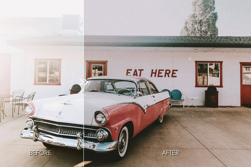 Moody RETRO FILM Color Lightroom Presets for Desktop & Mobile