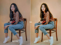 90's RETRO Moody Lightroom Presets Pack for Desktop and Mobile