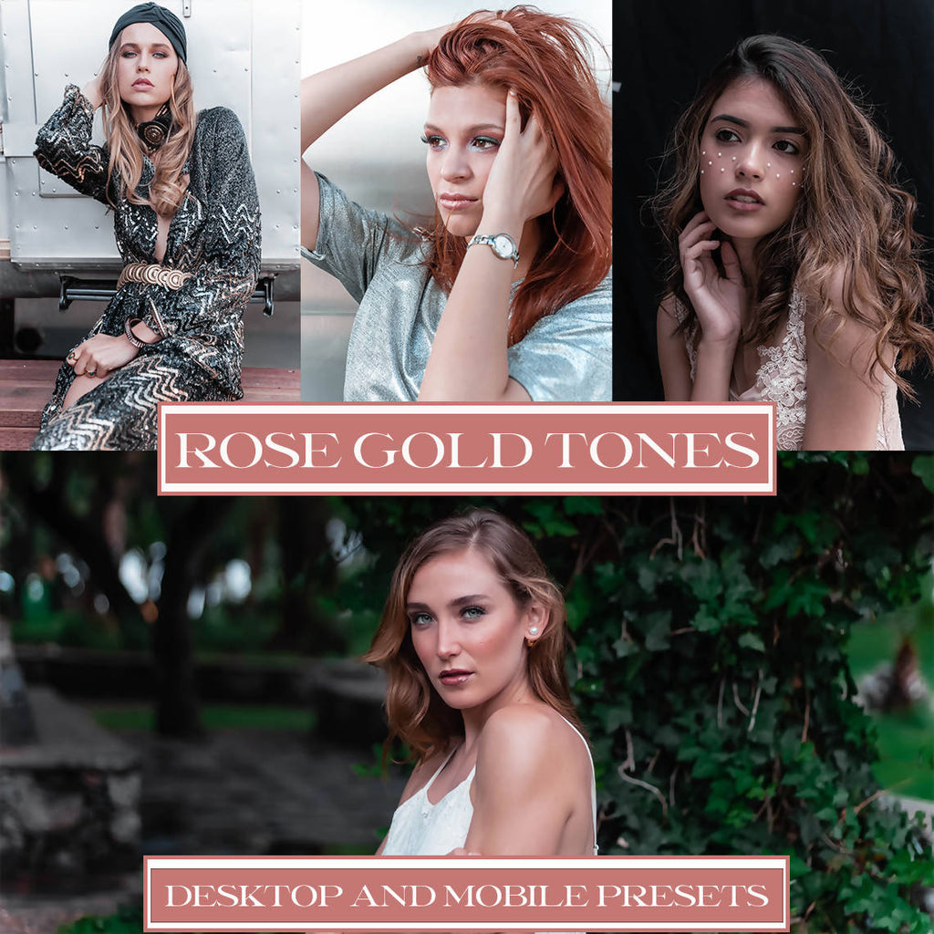 Lightroom Presets Rose Gold / Soft Cream Light and Bright