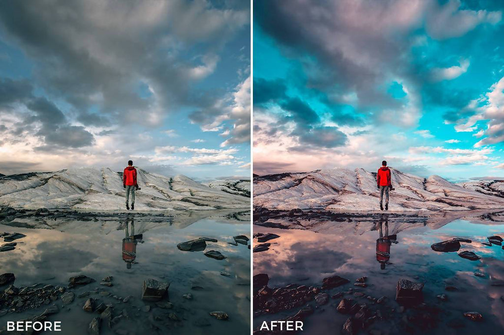 Orange & Teal Lightroom Presets by Presetsh Lightroom Presets Presetsh 