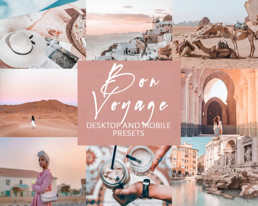 10 Lightroom Presets for Mobile & Desktop, Pink Presets