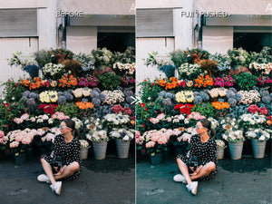 Bright Vibrant FUJIFILM Lightroom Presets Pack for Desktop & Mobile
