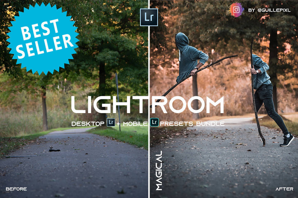 MOBILE + DESKTOP Lightroom Presets Bundle / by @guillepixl - VOL. 2 Lightroom Presets @guillepixl 