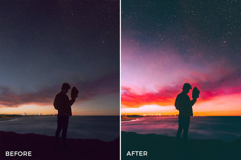 Sunset Lightroom Presets by Presetsh