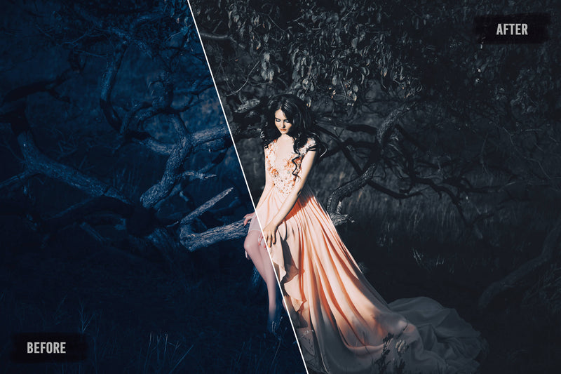 20 Dark Moody LUTs Pack