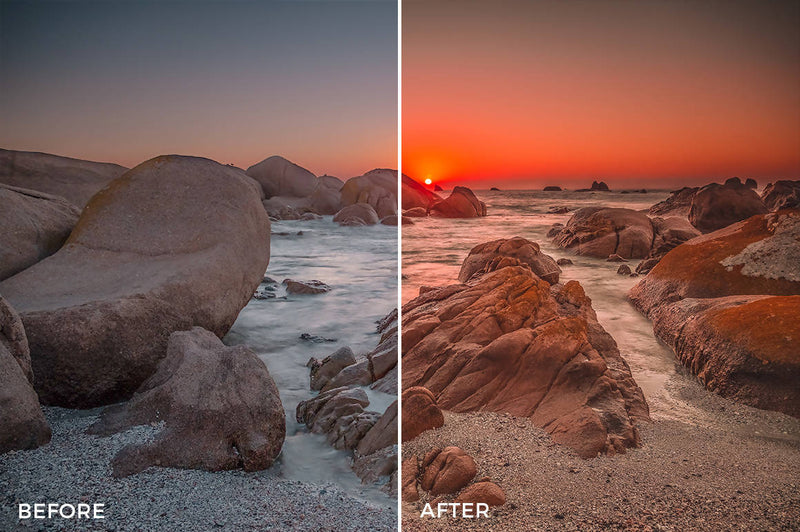 Sunset Lightroom Presets by Presetsh