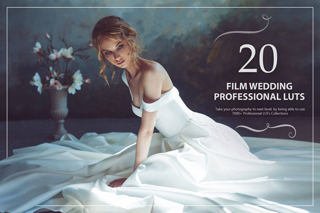 20 Film Wedding LUTs Pack