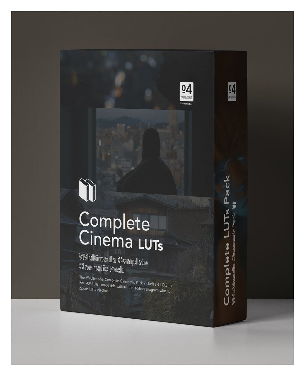 Complete Cinema LUT Pack LUTS Filippo Cinotti 