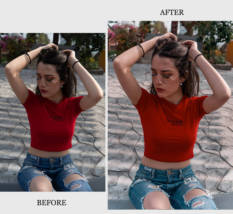 Lightroom Presets Rose Gold / Soft Cream Light and Bright