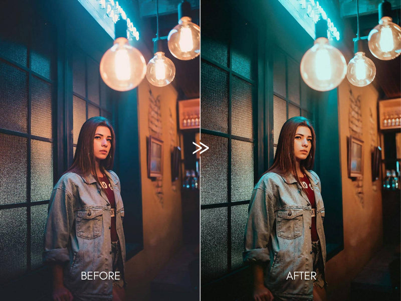 90's RETRO Moody Lightroom Presets Pack for Desktop and Mobile