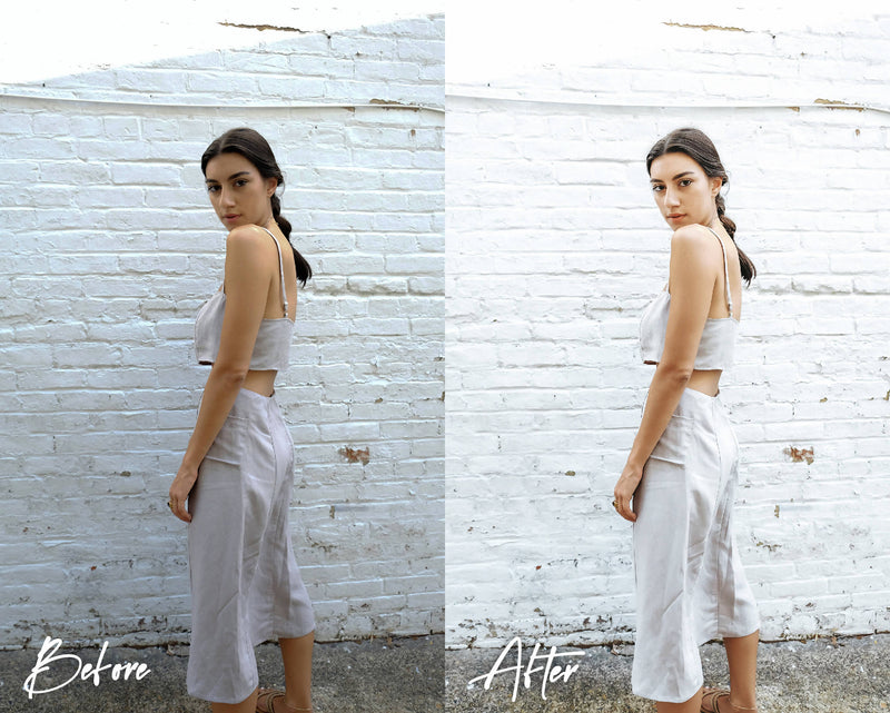 10 Lightroom Presets for Mobile & Desktop, Bright, Clean and Airy Presets