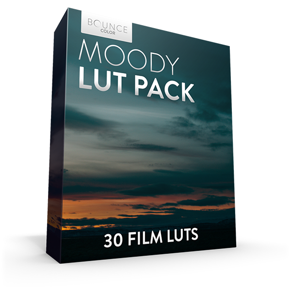 Moody LUT Pack | 30 Film LUTs LUTS Bounce Color 