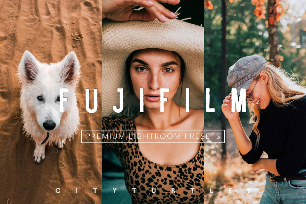 Bright Vibrant FUJIFILM Lightroom Presets Pack for Desktop & Mobile