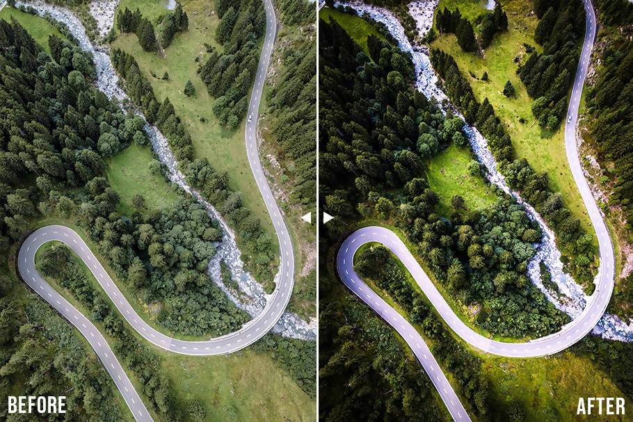 Drone Lightroom Presets by Presetsh Lightroom Presets Presetsh 