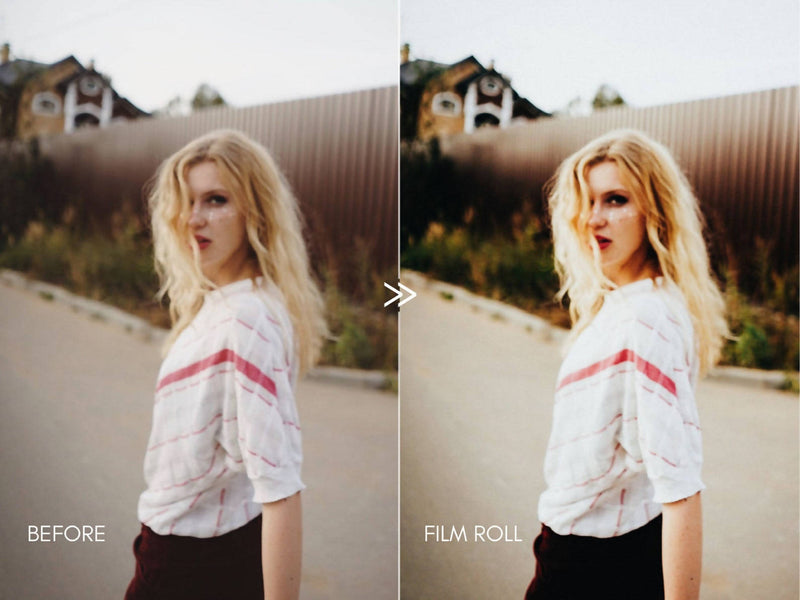 Analog Film Inspired Moody Lightroom Presets Pack for Desktop & Mobile