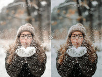 Moody Holiday PEPPERMINT Winter Lightroom Desktop & Mobile Presets for Photographers