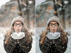 Moody Holiday PEPPERMINT Winter Lightroom Desktop & Mobile Presets for Photographers