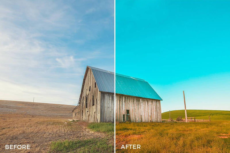 Orange & Teal Lightroom Presets by Presetsh Lightroom Presets Presetsh 