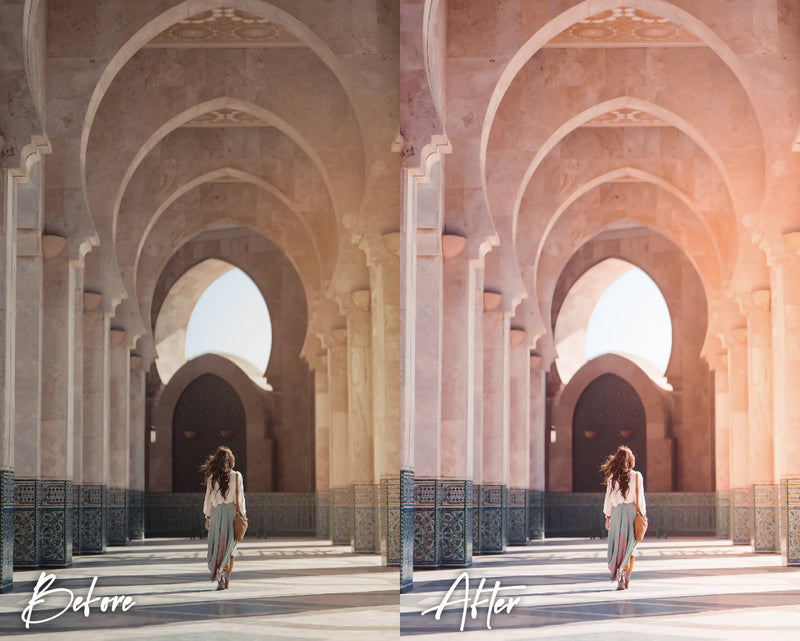 10 Lightroom Presets for Mobile & Desktop, Pink Presets