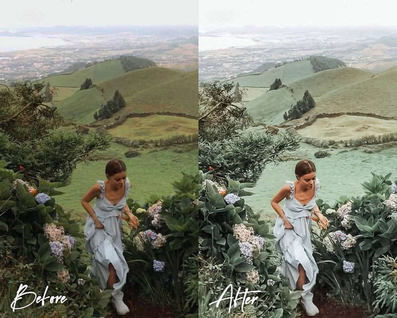 8 Lightroom Presets for Mobile & Desktop, Mint Presets