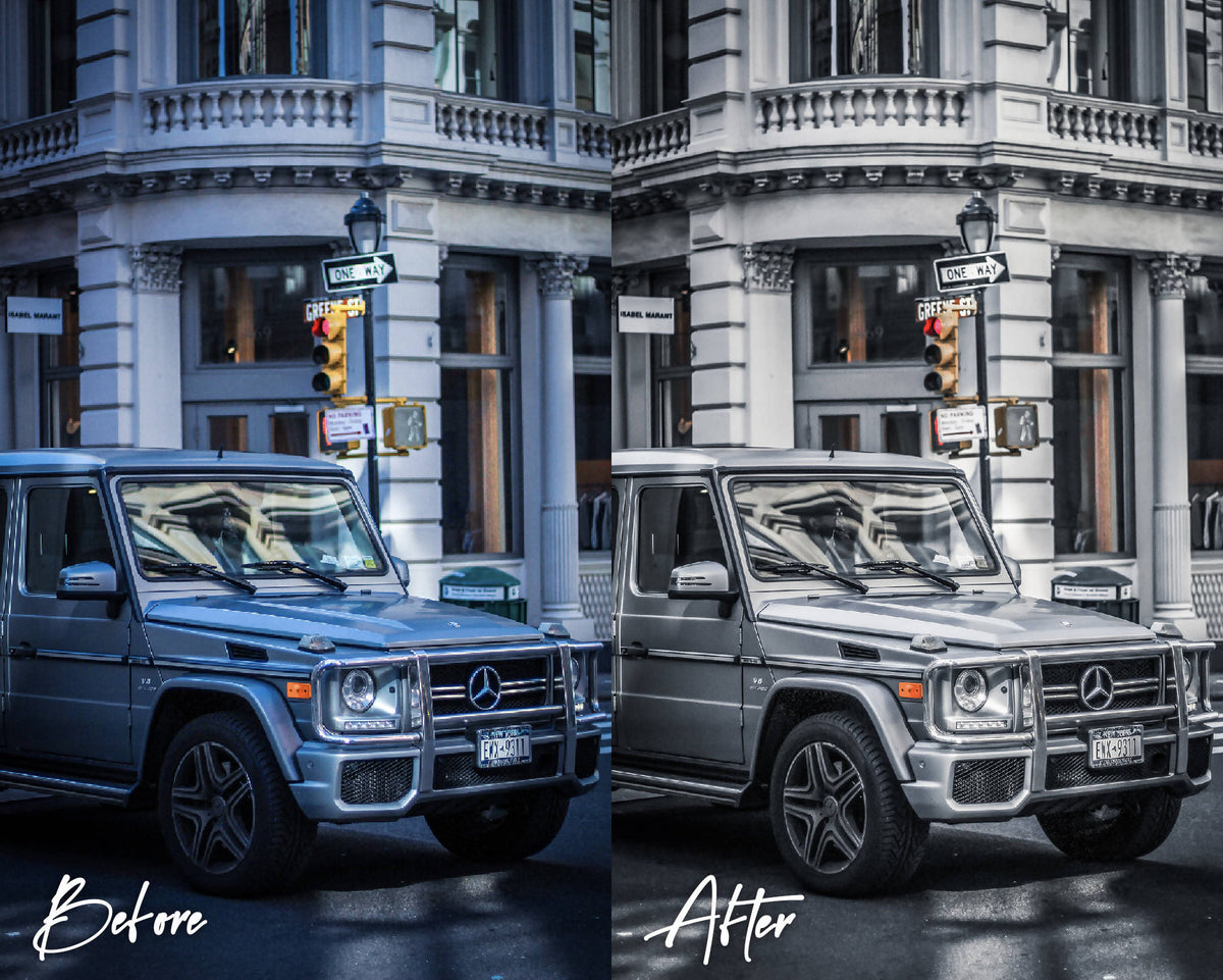 6 Lightroom Presets for Mobile & Desktop, Gray Presets