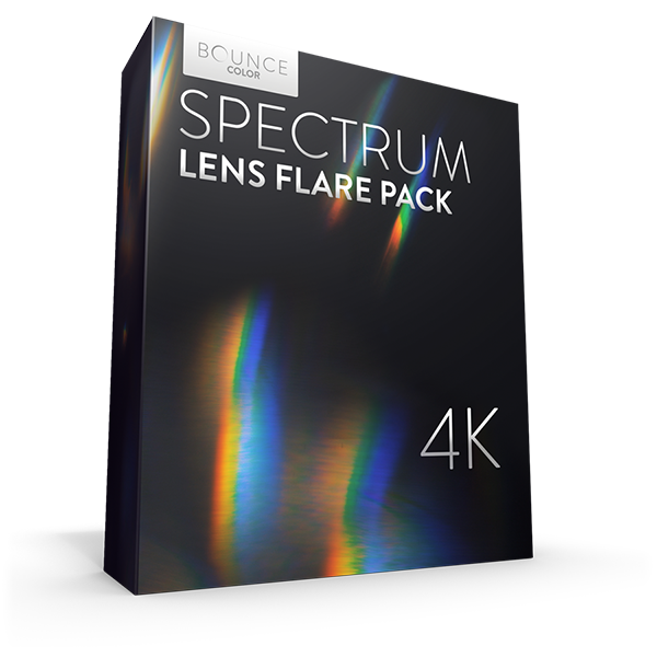 SPECTRUM Lens Flares 4K Lens Flares Bounce Color 