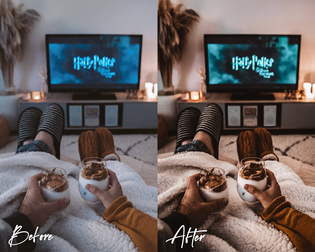 6 Lightroom Presets for Mobile & Desktop, Chocolate Presets