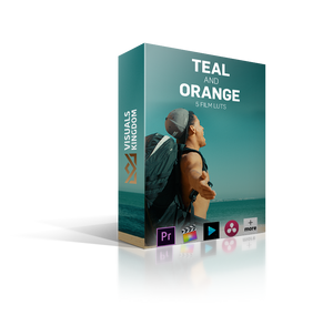 Teal and Orange LUT Pack LUTS Visuals Kingdom 