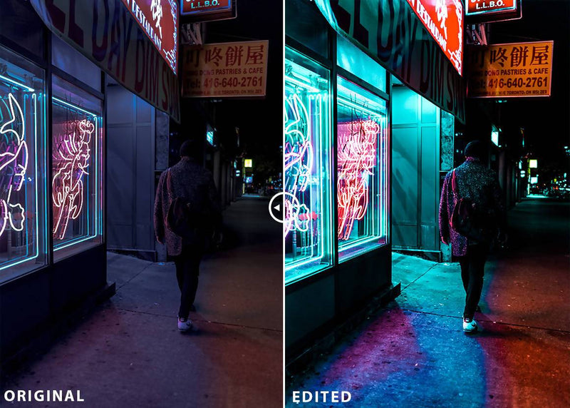 Neon Light Lightroom Presets Pack Lightroom Presets Presetsh 