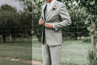 Light and Airy Wedding HIM & HER Fine Art Couples Lightroom Presets Pack for Desktop and Mobile - One Click Photographer Editing Tools