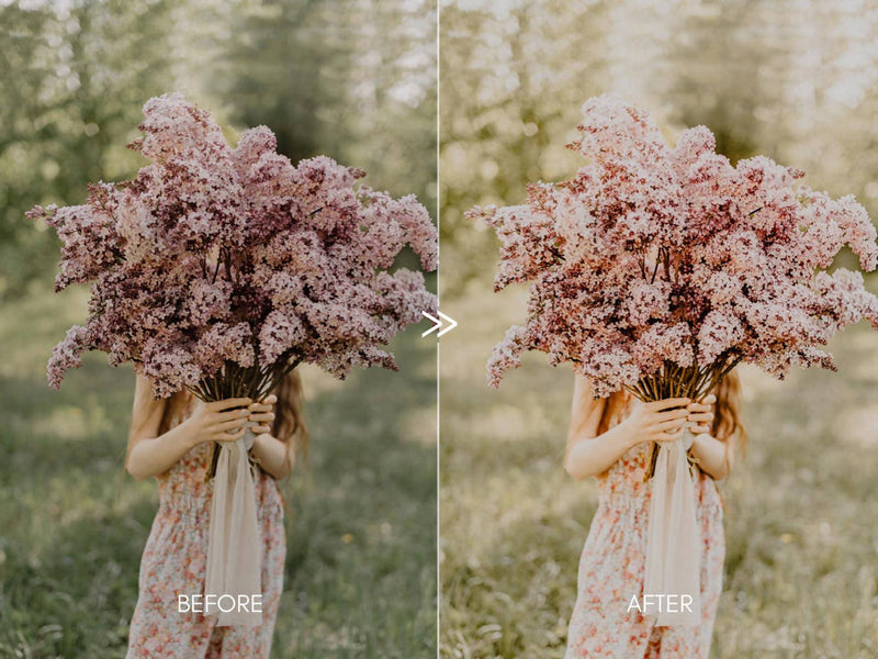 Soft Airy CREAMY PORTRAITS Lightroom Presets Pack for Desktop & Mobile - One Click Photographer Editing Tools