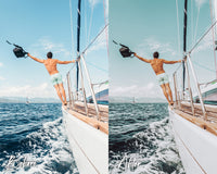8 Lightroom Presets for Mobile & Desktop, Beach Presets, Tropical Warm Presets, Outdoor Mobile Presets, Instagram Presets, Travel Presets