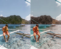 8 Lightroom Presets for Mobile & Desktop, Beach Presets, Tropical Warm Presets, Outdoor Mobile Presets, Instagram Presets, Travel Presets
