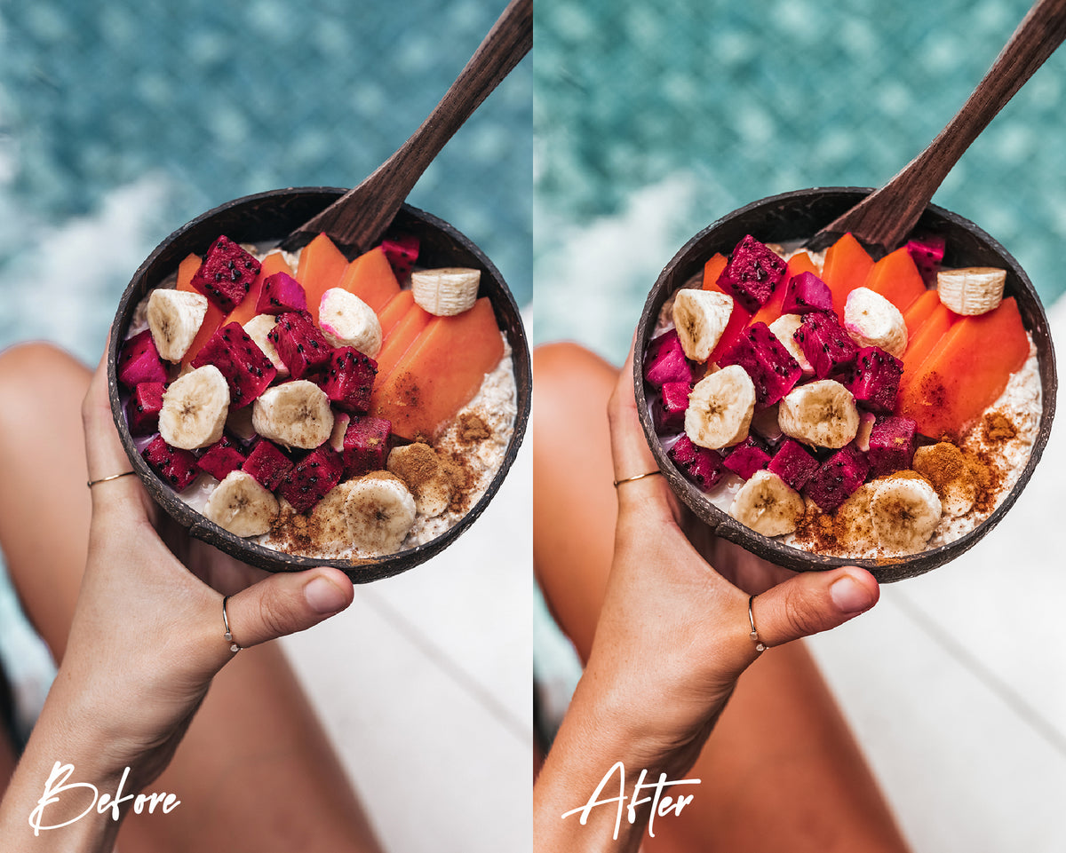 8 Lightroom Presets for Mobile & Desktop, Beach Presets, Tropical Warm Presets, Outdoor Mobile Presets, Instagram Presets, Travel Presets