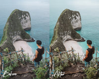 8 Lightroom Presets for Mobile & Desktop, Beach Presets, Tropical Warm Presets, Outdoor Mobile Presets, Instagram Presets, Travel Presets