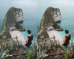 8 Lightroom Presets for Mobile & Desktop, Beach Presets, Tropical Warm Presets, Outdoor Mobile Presets, Instagram Presets, Travel Presets