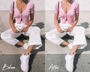 6 Lightroom Presets for Mobile & Desktop - Pastel Presets