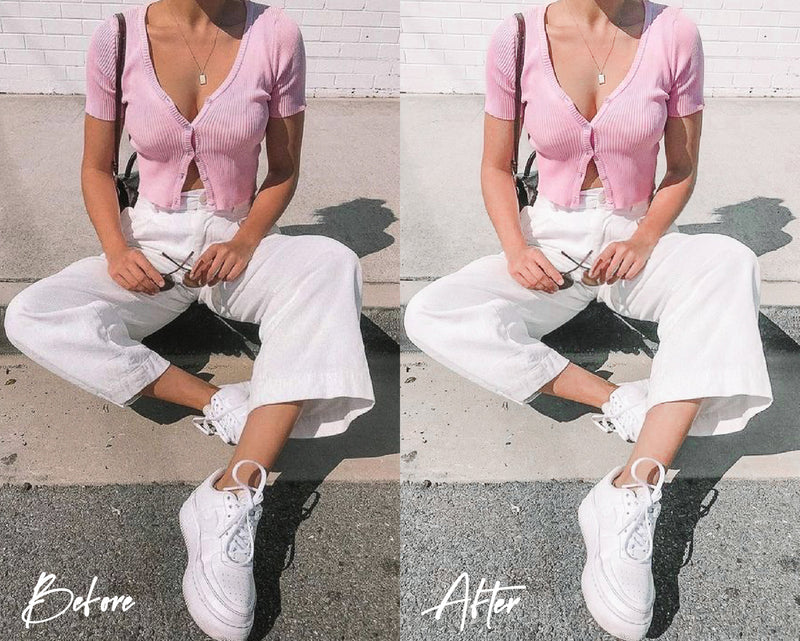 6 Lightroom Presets for Mobile & Desktop - Pastel Presets