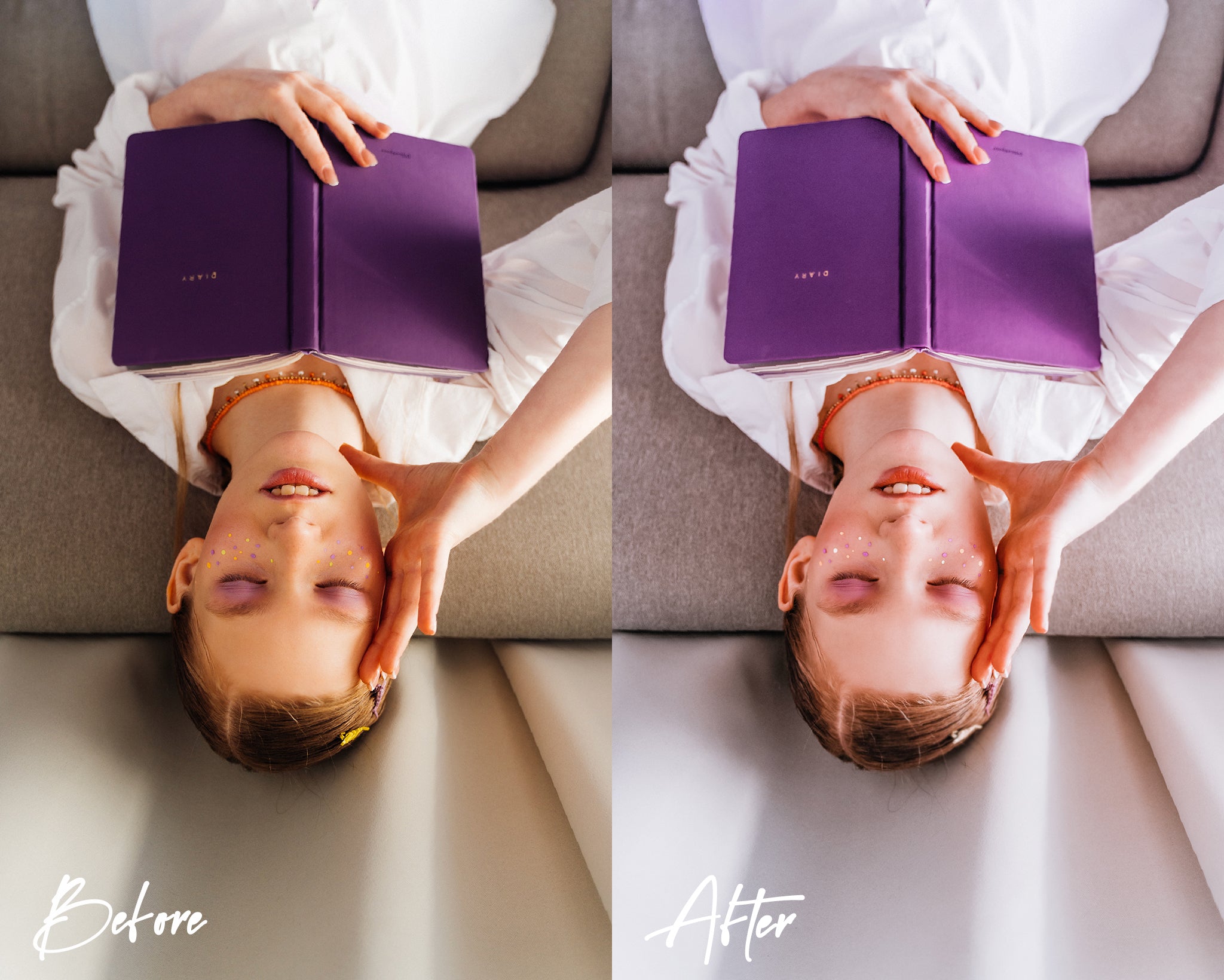 8 Lightroom Presets for Mobile & Desktop, Lavender Presets, Autumn Presets, Lilac Mobile Presets, Violet Instagram Presets, Blogger Presets