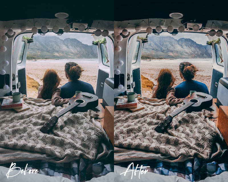 8 Lightroom Presets for Mobile & Desktop - Woods Presets
