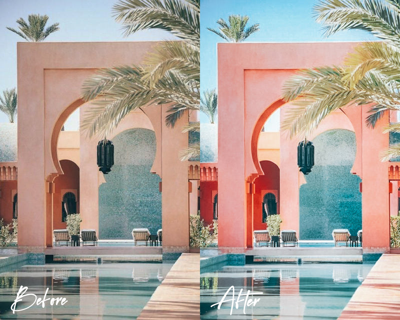 10 Lightroom Presets for Mobile & Desktop - Morocco Presets