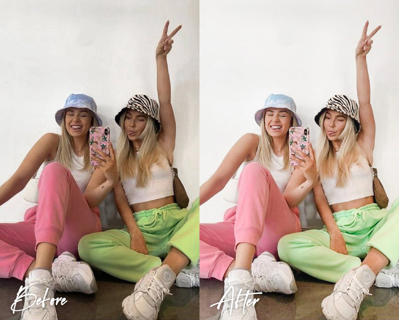 6 Lightroom Presets for Mobile & Desktop - Pastel Presets