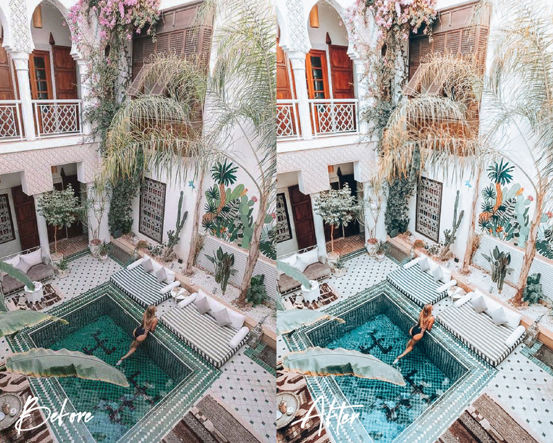 10 Lightroom Presets for Mobile & Desktop - Morocco Presets