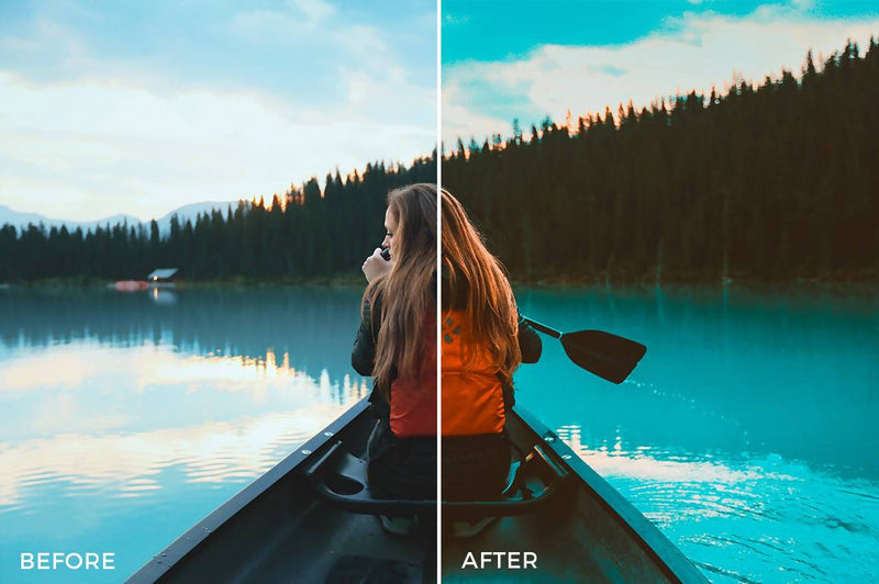 Orange & Teal Lightroom Presets by Presetsh Lightroom Presets Presetsh 