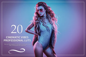 20 Cinematic Vibes LUTs Pack