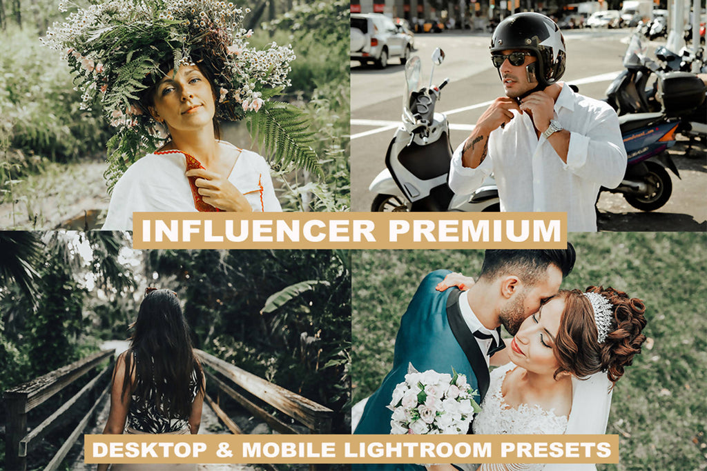 Lightroom Presets Colorful & Vibrant Orange Tones Influencer