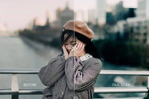 Analog Film Inspired Moody Lightroom Presets Pack for Desktop & Mobile