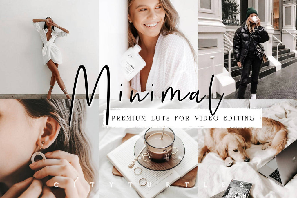 Clean Minimal LUTs for Video Editing, Modern LUTs